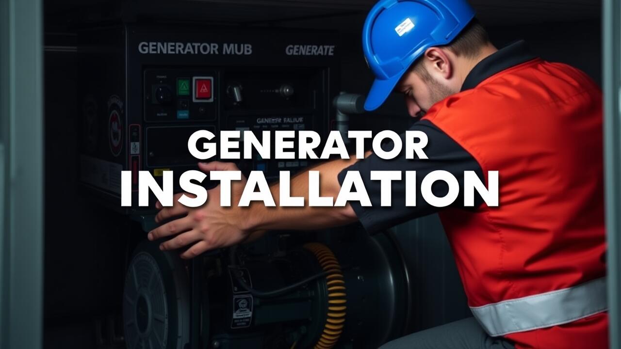 Do I need an electrician to install a portable generator?